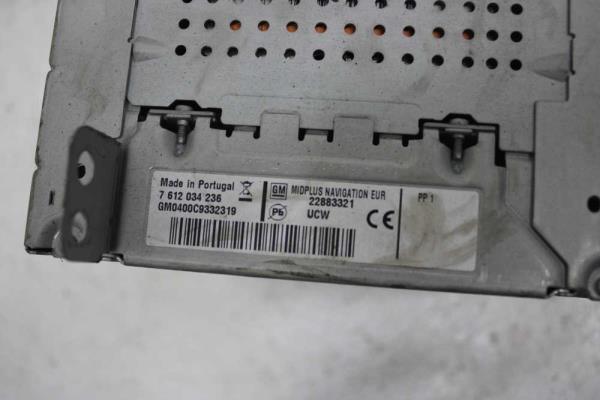 RADIO/NAVI OPEL ASTRA J - NAVI 900 - Vue 6